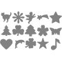 Poinons - toute l'anne - Le contenu peut varier - 36 pcs