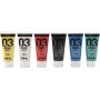 Peinture scolaire Acrylique - Mtallis - couleurs standards - mtallis - 6 x 20 ml