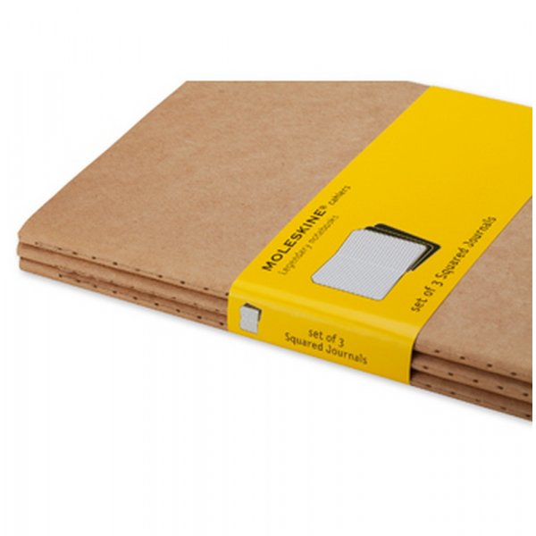 Cahier Journal Grand Carreau Couverture souple