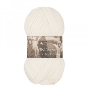 Fil Viking Eco Highland Wool 50g Fil Viking Eco Highland Wool 50g