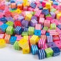 Perles rayes - 300 pcs