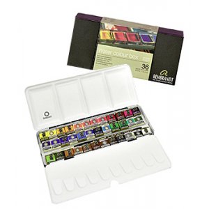 Rembrandt Aquarelle De Luxe Set (36 couleurs 1/2 tasse) Rembrandt Aquarelle De Luxe Set (36 couleurs 1/2 tasse)