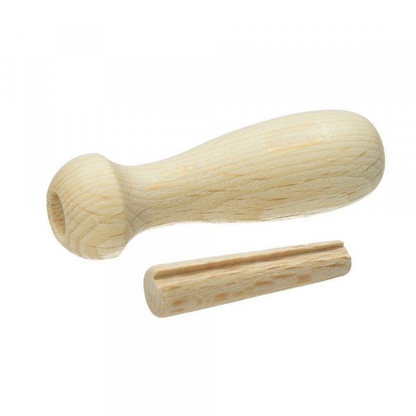 Manche en bois pour 1 aiguille  feutrer - 1 pc. 2 pices non assembles