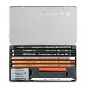 Set de stylos Crayons Cretacolor Artino Sketch - 10 pièces Set de stylos Crayons Cretacolor Artino Sketch - 10 pièces