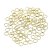 Boucle d'anneau 5 x 0,7 mm - plaqué or 100 pcs. rond Boucle d'anneau 5 x 0,7 mm - plaqué or 100 pcs. rond