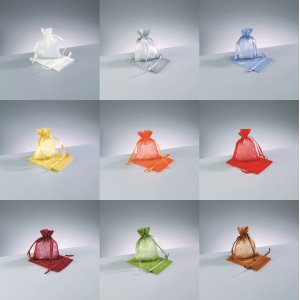 Sacs en organza 7,5 x 10 cm Sacs en organza 7,5 x 10 cm