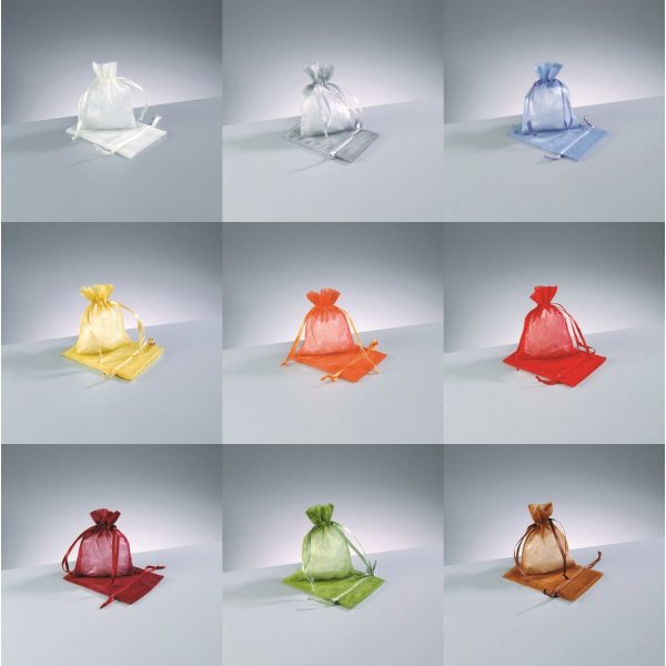 Sacs en organza 7,5 x 10 cm