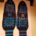 Image client Fil Viking Nordlys 100g - Bleu clair/bleu foncé (927)