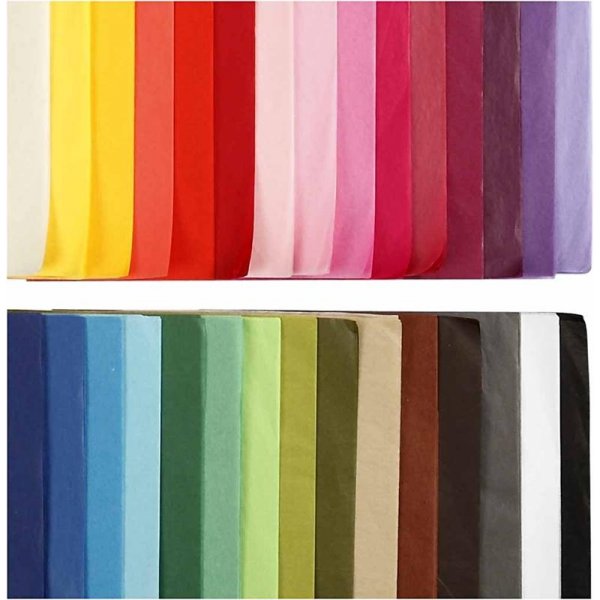 Papier de soie - A4 - 14 g -30 x 10 feuilles Papier de soie - A4 - 14 g -30 x 10 feuilles