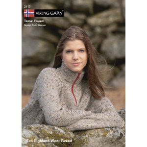 Catalogue de patrons Viking Tweed Adulte (2117) - Highland Wool Catalogue de patrons Viking Tweed Adulte (2117) - Highland Wool