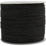 Cordon lastique 1 mm - noir - 250 m