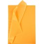Papier de soie - jaune - 50 x 70 cm - 14 g -10 feuilles