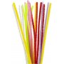 Cure-pipe - 6 mm - couleurs printanires - 24 pcs