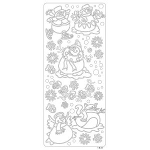 Peel off's - Bonhomme de neige Peel off's - Bonhomme de neige
