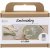 Mini DIY Kit Broderie - vert poussi�reux - Cerceau � broder