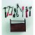 Miniature 5 x 4 cm - 9 pi�ces Bo�te � outils avec outils