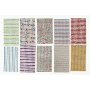Autocollants strass - couleurs mlanges - 10 feuilles