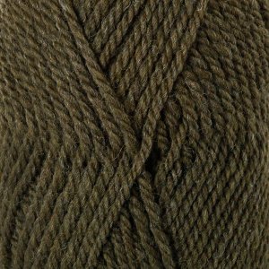 Fil DROPS Alaska Uni Color - 50g - Olive mélange (51) Fil DROPS Alaska Uni Color - 50g - Olive mélange (51)