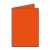 Carte Double Pollen 111x158 - Paquet de 25 - Orange intense Carte Double Pollen 111x158 - Paquet de 25 - Orange intense