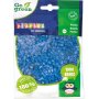 Perles tube Go green 1000 pcs Bleu