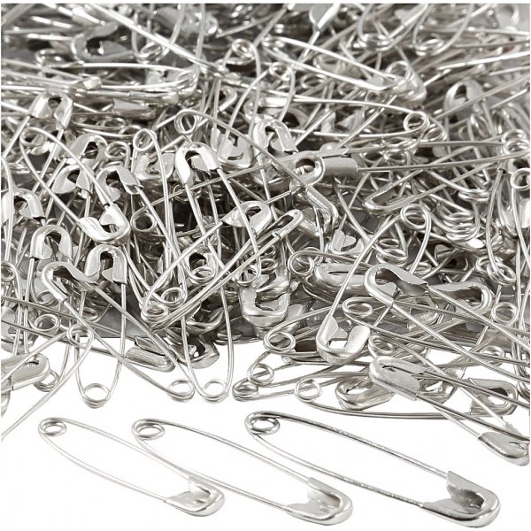 pingles de sret - argent - 600 pcs