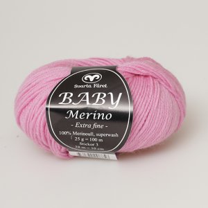 Fil mérinos Black Sheep Baby 25g - Rose moyen (42) Fil mérinos Black Sheep Baby 25g - Rose moyen (42)