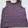 Image client Fil DROPS Flora Uni Color - 50g - Violet (09)