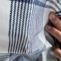 Image client Toile cir�e � carreaux - Bleu