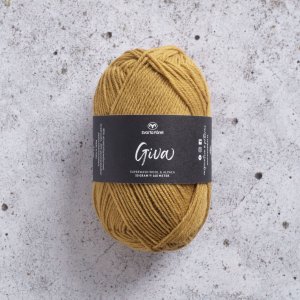 Fil Black Sheep Give 50g - Jaune moutarde (34) Fil Black Sheep Give 50g - Jaune moutarde (34)