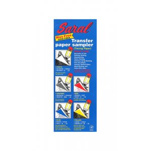 Papier Saral - Universal Set - 5 feuilles différentes 21,6*27,9cm Papier Saral - Universal Set - 5 feuilles différentes 21,6*27,9cm