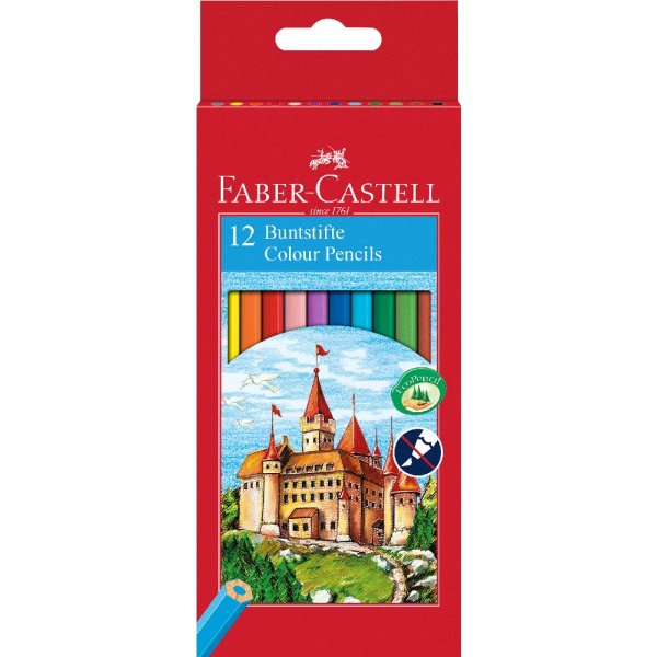 Crayons de couleur Slott Eco - 12 crayons
