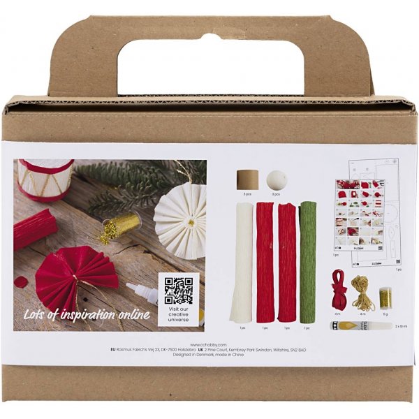 Kit DIY Papier Crpe