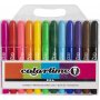 Crayons Colortime - couleurs standards - 2 mm - 12 pcs