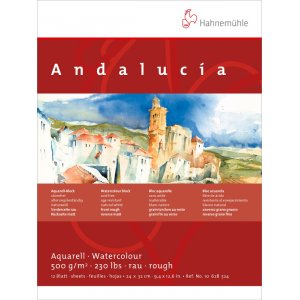 Bloc aquarelle Hahnemühle Andalucía 500g Grossier/Mat Bloc aquarelle Hahnemühle Andalucía 500g Grossier/Mat