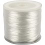 Fil lastique pour bijoux - 1 mm - plat - 100 m