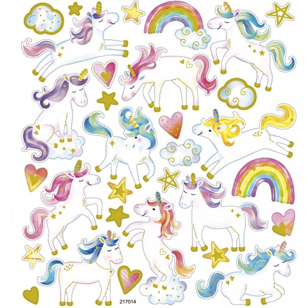 Autocollants - licorne Autocollants - licorne