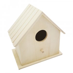 Nichoir à oiseaux en bois non traité Nichoir à oiseaux en bois non traité