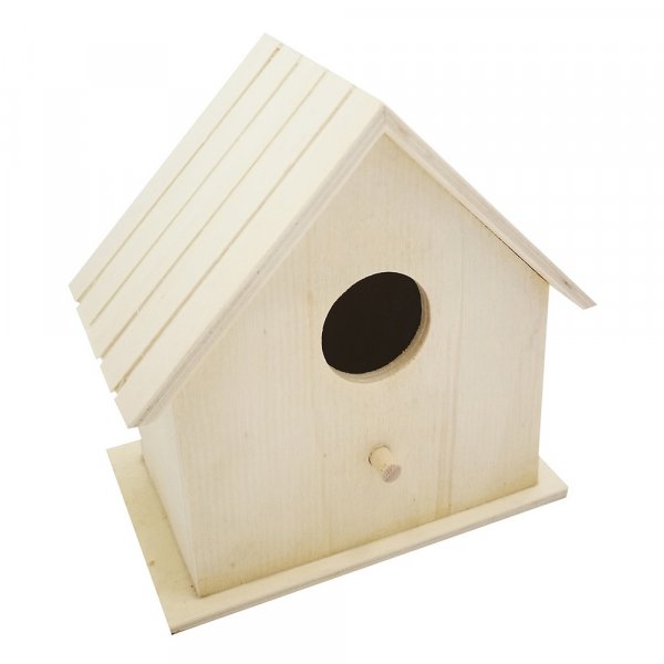 Nichoir  oiseaux en bois non trait
