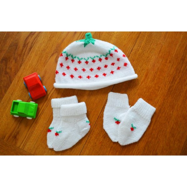 Patron tricot - Ensemble bb Lingon