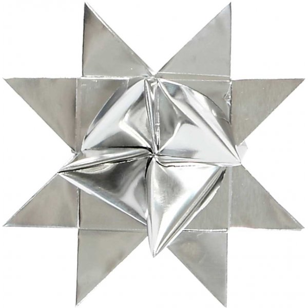 Bandes toiles - argent - 4,5 cm - 100 bandes