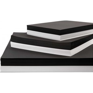 Carton - noir et blanc A2, A3, A4 - 600 pcs Carton - noir et blanc A2, A3, A4 - 600 pcs