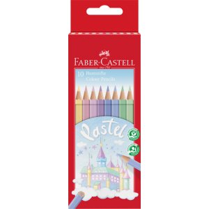 Set de crayons de couleur - Faber-Castell - Pastel hexagonal Set de crayons de couleur - Faber-Castell - Pastel hexagonal