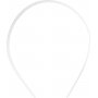Diadme - 13 mm - blanc - 5 pcs