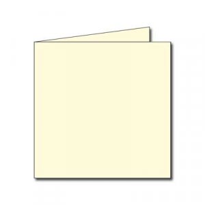 Carte Double Pollen 135x135 - Paquet de 25 - Crème Carte Double Pollen 135x135 - Paquet de 25 - Crème