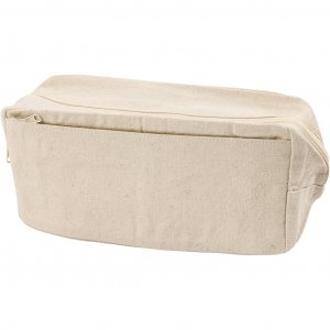 Trousse à crayons rectangulaire en toile, motif nature clair, 23 cm Trousse à crayons rectangulaire en toile, motif nature clair, 23 cm