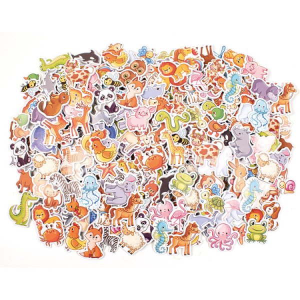 Figurines souples motifs animaux 500 pcs