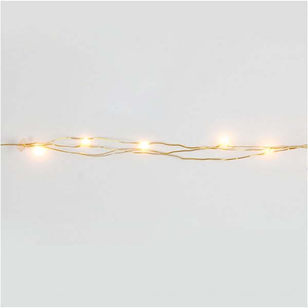 Guirlande lumineuse LED - or - 3,15 m