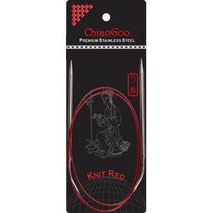 Aiguille circulaire SS Rouge 100 cm Aiguille circulaire SS Rouge 100 cm