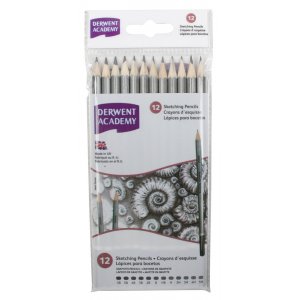 Derwent Academy Esquisse - 12 crayons Derwent Academy Esquisse - 12 crayons