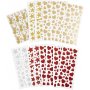 Autocollants paillets - 8 feuilles